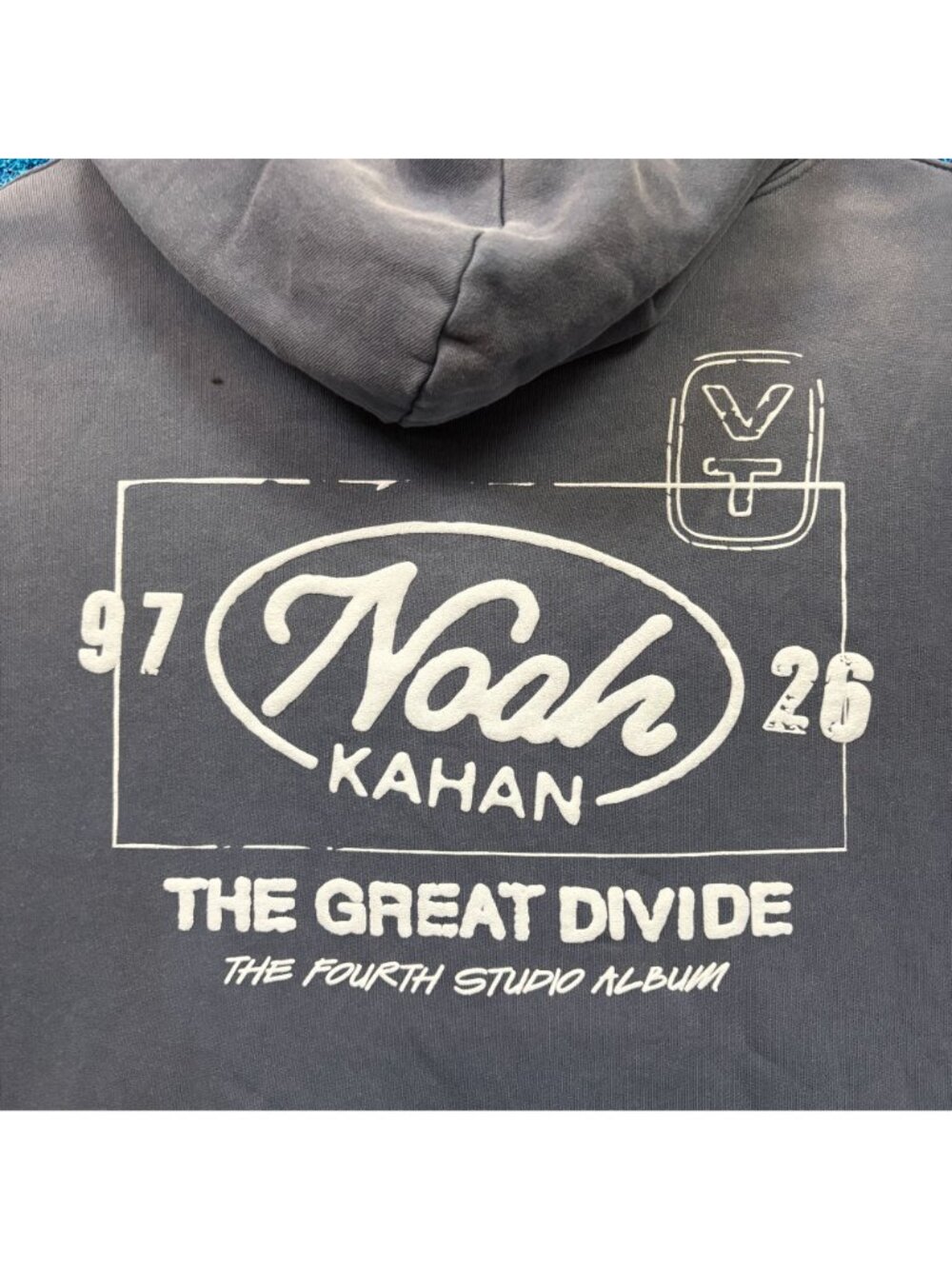 Noah Kahan The Great Divide Album Pit Stop Baggy Hoodie XL - Picture 2 of 5